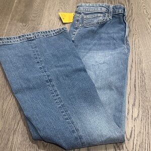 H&M Women's Blue flare high waist  Jeans